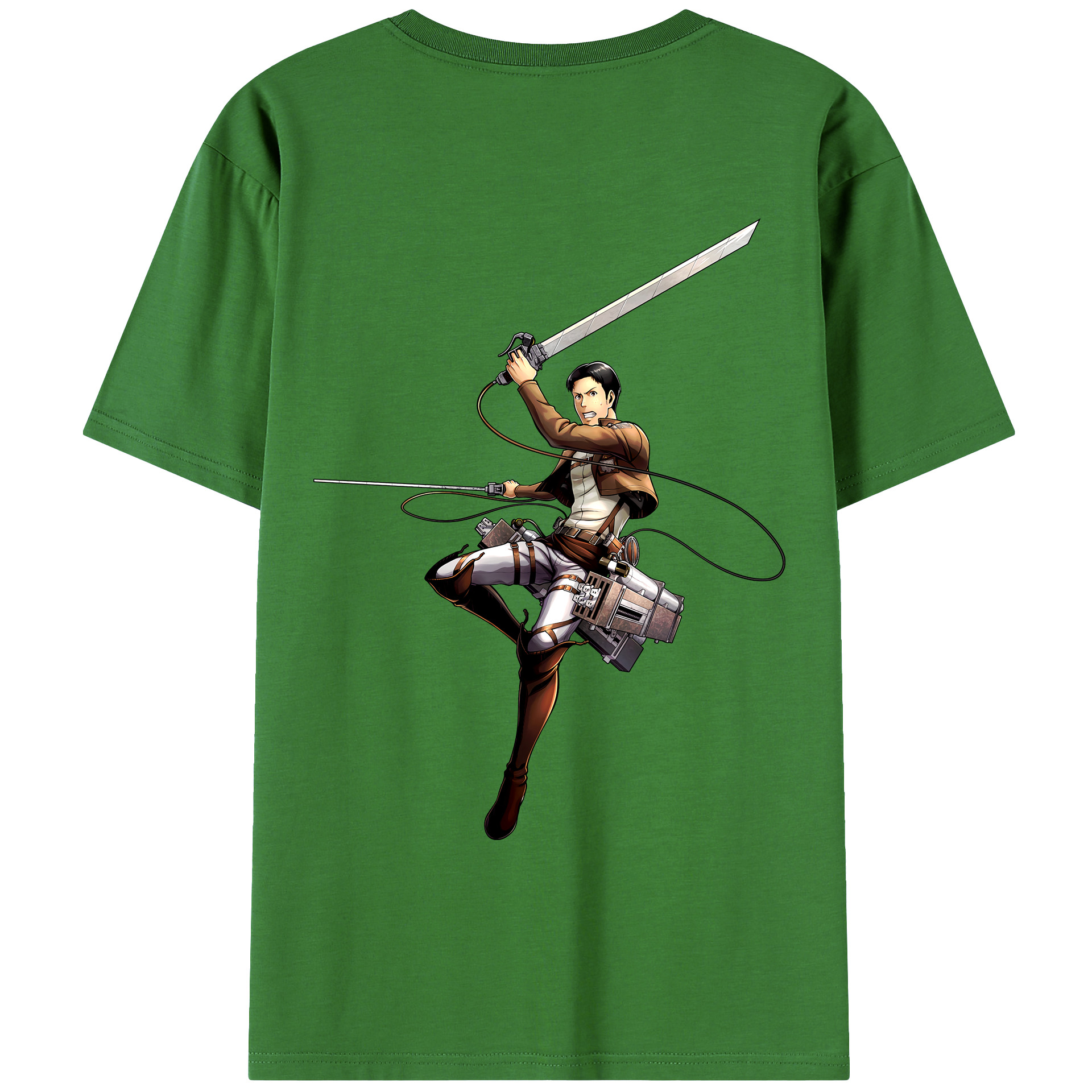 （画像用） 進撃の巨人 Attack on Titan レディース半袖Tシャツ(バックプリント)